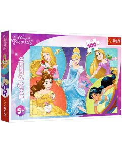 Disney prinsesse puslespil 100 brikker