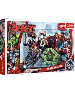 Avengers puslespil 100 brikker