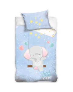 Junior sengetøj elefant 