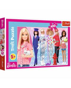 Barbie puslespil 100 brikker