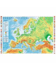 Map of Europe puslespil 1000 brikker