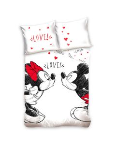 Mickey og Minnie mouse sengetøj